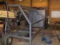 main structure done 2x2x1/4 angle for the legs and table and 2x2 x 1/8 angle for the upper structure - Click to enlarge