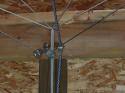 just a shot of the rigging to make it possible, I used a worm drive winch to raise the 3 walls folde - Click to enlarge