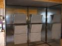 6 furnace 20x25 furnace filters over all dimentions are 90" tall 90" wide and 48" deep - Click to enlarge