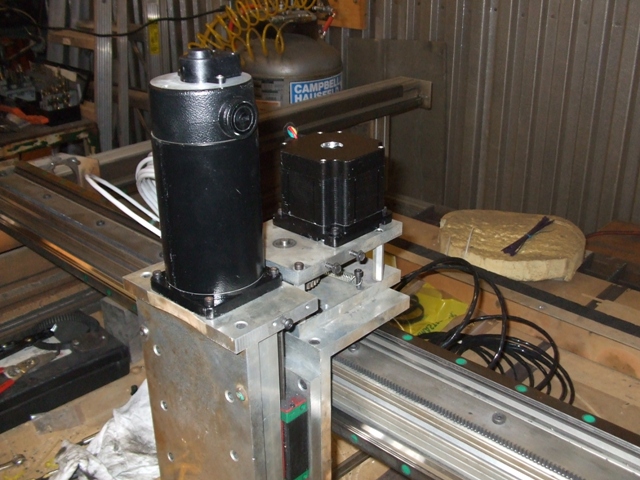 z and x axis drive motors